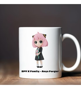 Anya Forger Spay X Family Tasarımlı Kupa Bardak
