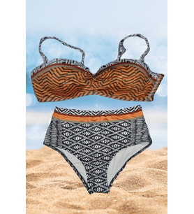 Kadın Joseph Lotus Cup Bikini Takım (Çok Renkli)