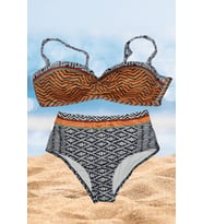 Kadın Joseph Lotus Cup Bikini Takım (Çok Renkli)