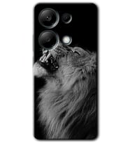 Redmi Note 13 Pro 4G Kılıf HD Desen Baskılı Kılıf - Lion