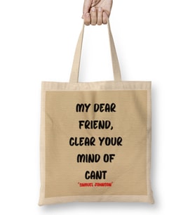 Positive Quotes Gift -Motivational Success - Entrepreneurs İnspiration Bez Çanta Uzun Saplı