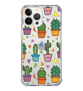 PrintiFy Apple iPhone 13 Pro Uyumlu Water Color 4 Baskılı Şeffaf Köşe Korumalı Antişok Kılıf