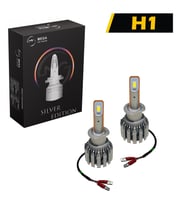 Mega Oto Market Slim Led Silver Edition Xenon Far Lambası Beyaz Renk 2S H1 Soket ile Uyumlu