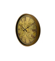 Kahverengi Vintage 36 Cm Duvar Saati (Standart)