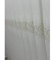 NİVEMESHOME V-117 MARİNA GOLD 1/3 BAMBU TÜL PERDE