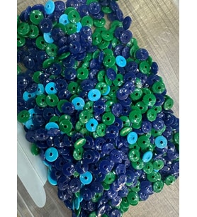 1 CM 25 GR PLASTİK OYA YAZMA TAKI BONCUĞU RENKLİ