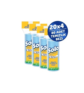 Solo Hijyenik Temizlik Bezi 4'lü