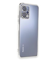 ERTAN Redmi Note 12 Pro 5G Kılıf Lensli Silikon - Gümüş