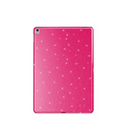 Apple iPad 10.2 (8 Nesil) Uyumlu Simli Parlak Görünümlü Zore Tablet Koton Kılıf (K.Pembe)
