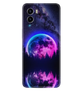 Vivo Y15S Y32 Y33S Y51 Y53S Kılıf Desemli Silikon Star Planet 1652