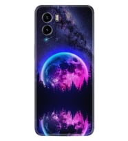 Vivo Y15S Y32 Y33S Y51 Y53S Kılıf Desemli Silikon Star Planet 1652