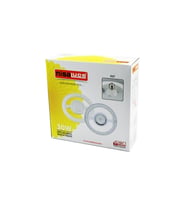 NİSALUCE EAMP-059/KB  MİKA KRİSTAL PLASTİK CAM   SİMİT MODEL  LED AMPUL  30W   E27   BEYAZ=6500K   2700 LUMEN (5343)