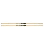 Promark TX747W 747 Rock Hickory Wood Tip Baget Amerikan Hickory Ağacı - Uzun Boyun - Ahşap Uç