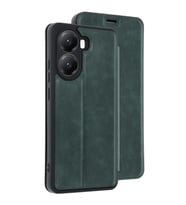 Xiaomi Poco X7 Pro Kılıf Flip Cover - Koyu Yeşil
