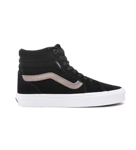 Vans Vn0a5hyua801 Wm Filmire Hi Suede Metallıc  (Siyah - Beyaz)