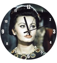 Cakatablo Sophia Loren Roma İmparatorluğunun Düşüşü Duvar Saati