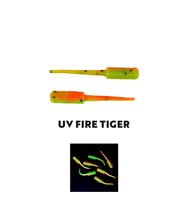 Fujin Baby FRY 2,7cm LRF Silikon Yem Fluo Fire Tiger