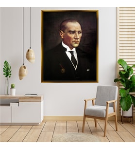 ÇERÇEVELİ ATATÜRK TABLO S389