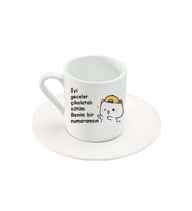 Mochi Cat Türk Kahve Fincanı