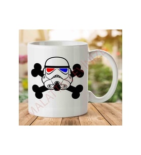 3d X Trooper Star Wars Iki Tarafı Baskılı Kupa Bardak