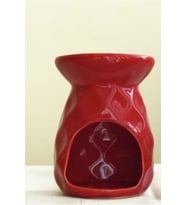 Ananas Model Buhurdanlık ve Tealight Mum (Kırmızı)