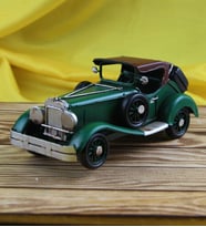 Nostaljik Metal Araba Dekoratif