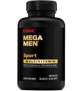 GNC Mega Men Sport Multivitamin 180 Tablet 