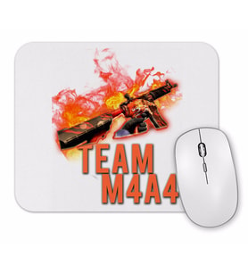 Cs Go Counter Strike Team M4A4 Mouse Pad