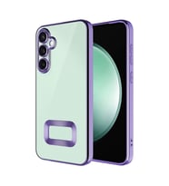 Samsung Galaxy A16 Uyumlu Kılıf Kamera Korumalı Logo Gösteren Zore Omega Kapak