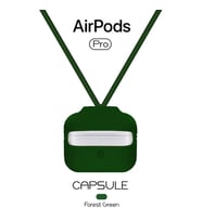 Blogy AirPods Pro ile Uyumlu Silikon Kılıf Forest Green (Yeşil)