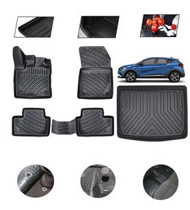 Renault Captur 2021 Model 4D Bagaj Paspas Set
