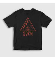 Presmono Unisex Çocuk Siyah Lotus Metal Soen T-Shirt 522991tt