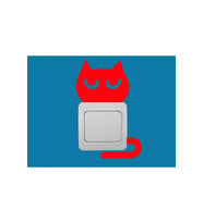 Sticker Ev Dekorasyon-duvar Sticker-priz Sticker