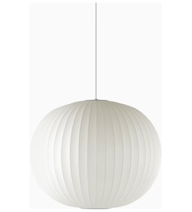 qdec Japon İpek Avize Küre 40 cm (Beyaz)