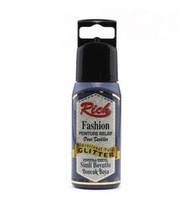 Rich Boyutlu Boncuk Boya 60 ml. 990 SİMLİ SİYAH 