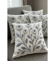 4lü Kırlent Kılıfı, Dijital Baskılı Çift Taraflı Kırlent Kılıfı 45x45cm