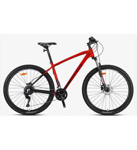 Kron XC300 29 Jant Hidrolik Disk MTB Dağ Bisikleti Shimano CUES U4000 2x9 18 Vites  Kırmızı Siyah