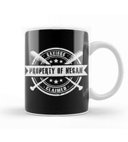Property Of Negan Walking Dead Kupa Bardak Porselen