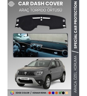 DACIA DUSTER (2018-2020) Torpido Örtüsü Ön Göğüs Koruma Torpido Koruma Çatlamayı Engeller Tam Uyum