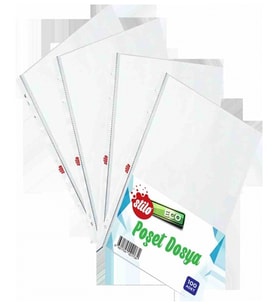 Stilo Poşet Dosya 100Lü - 3 paket