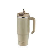Shotay Travel Çelik Termos Mug 900Ml Krem