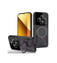 Pilelistore   Xiaomi Redmi 14C Kılıf Joy Lens Standlı Kapak - Siyah
