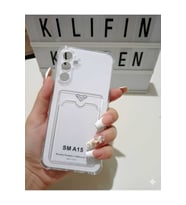 Samsung A15 Şeffaf Karlıklı Kılıf Modeli