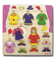 GİYSİ DEĞİŞTİRME PUZZLE (30x30 cm)