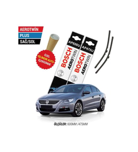 VW CC Silecek Takımı (2008-2011) Bosch Aerotwin Plus