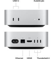 Mac Mini MU9D3TU/A Apple M4 16 GB 256 GB SSD Mini PC (Açıklamayı Okuyunuz)