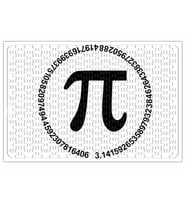 Daire Pi Sayısı Puzzle 240 Parça Yapboz
