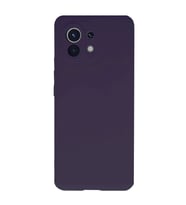 Xiaomi Mi 11 Kılıf Nano içi Kadife Silikon - Mor