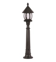AVONNI BSU-68184-BSY-M2-B Siyah Boyalı Dış Mekan Aydınlatma E27 ABS Akrilik Cam 20cm