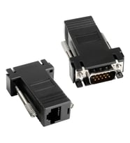 Powermaster VGA Extender RJ45 CAT5 CAT6 CAT7 Uzatıcı Çevirici Dönüştürücü